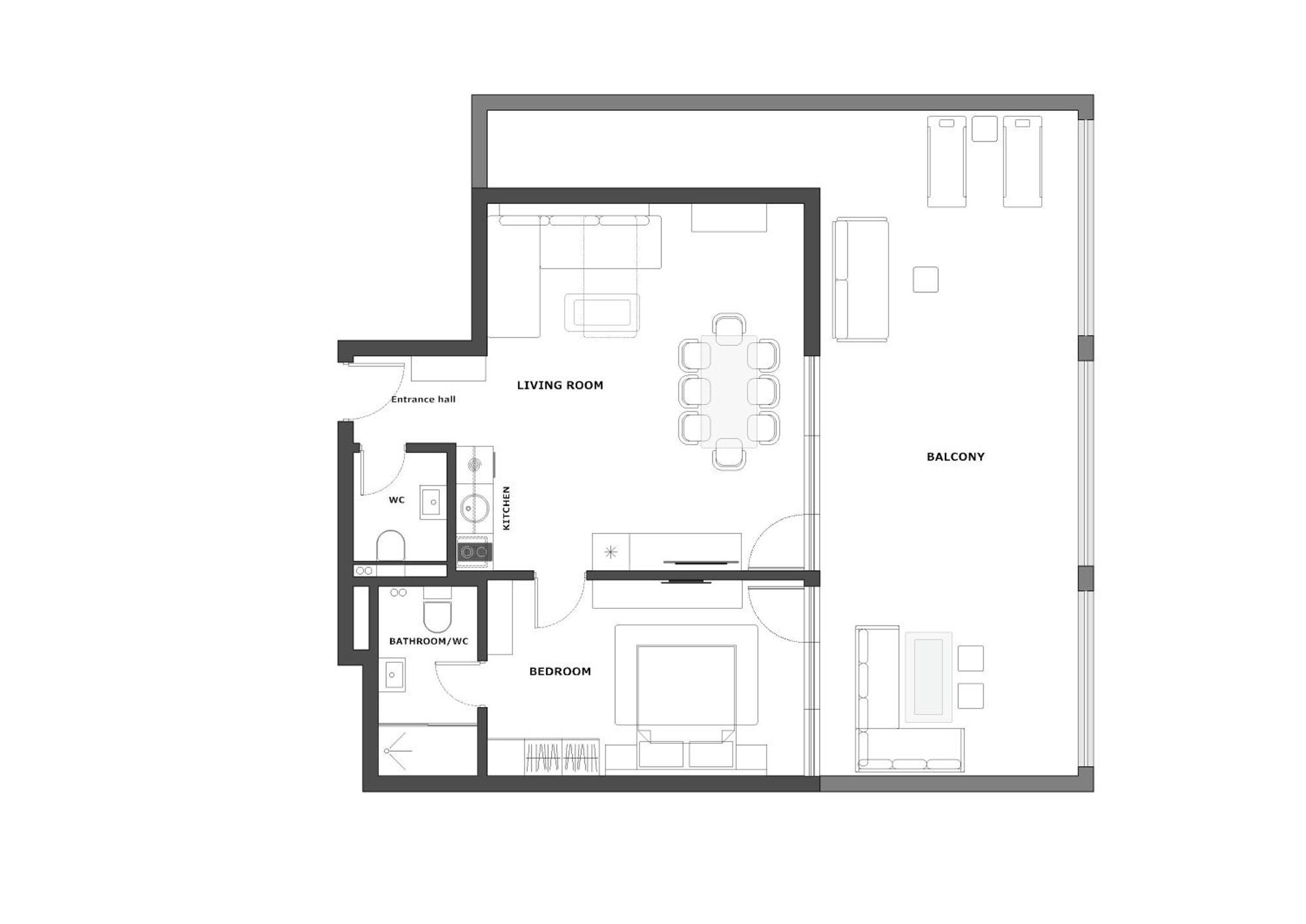 One-Bedroom Apartment