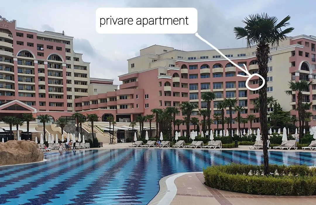 Sunny Beach Private Apartment In The Best Hotel - Seaview-1