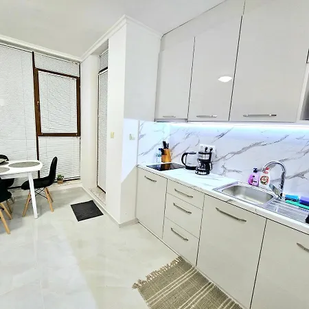 Studio Apartment With Balcony 300M From Beach-3