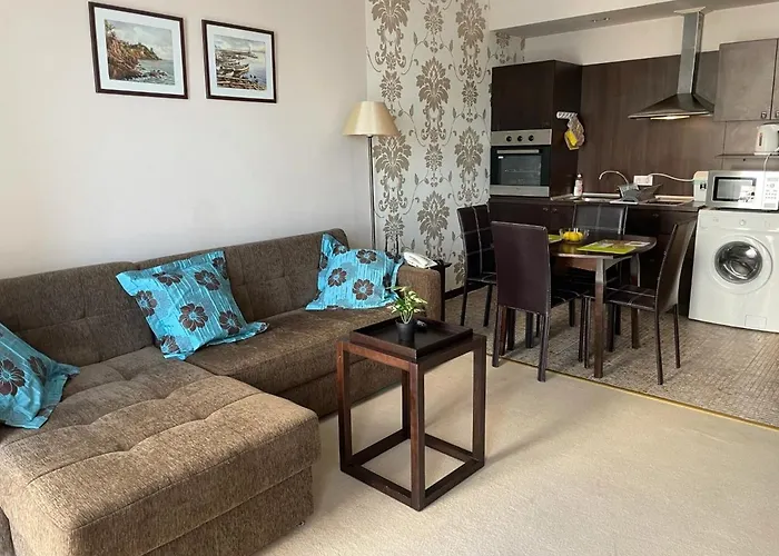 Royal Beach And Garden Sweet Apartment Sunny Beach admite animales